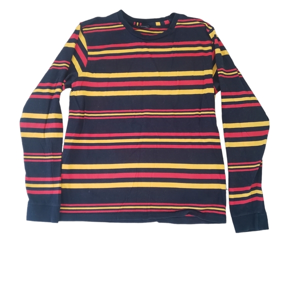 Active Long Sleeve Shirt. Strips. Size Small - Picture 1 of 6